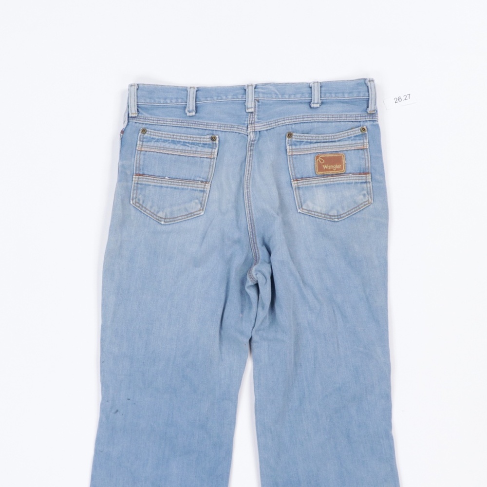 70s Wrangler Mens 34x31Bell Bottom Jeans USA - Picture 8 of 13